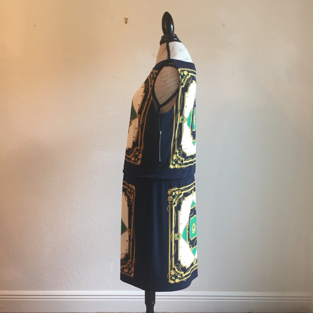 New Lauren Ralph Lauren 16 nautical dress green - Picture 2 of 7